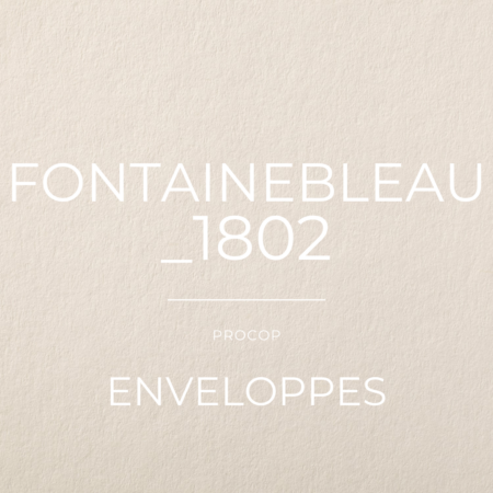 Papier de création Fontainebleau Color 1802 Enveloppes FSC 100% Recyclé