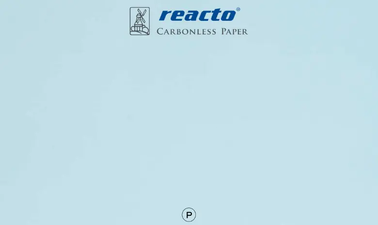 Autocopiant Reacto Couleur Bleu