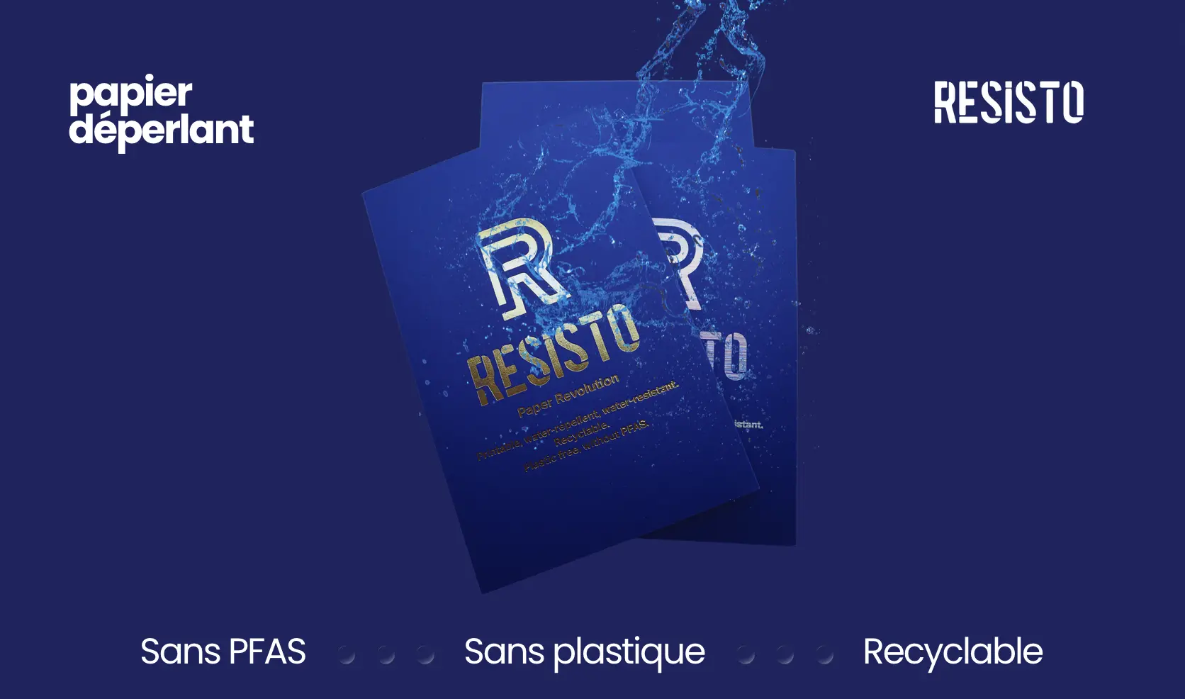 Découvrez le Papier Déperlant RESISTO de Procop : Une Révolution Écologique et Innovante